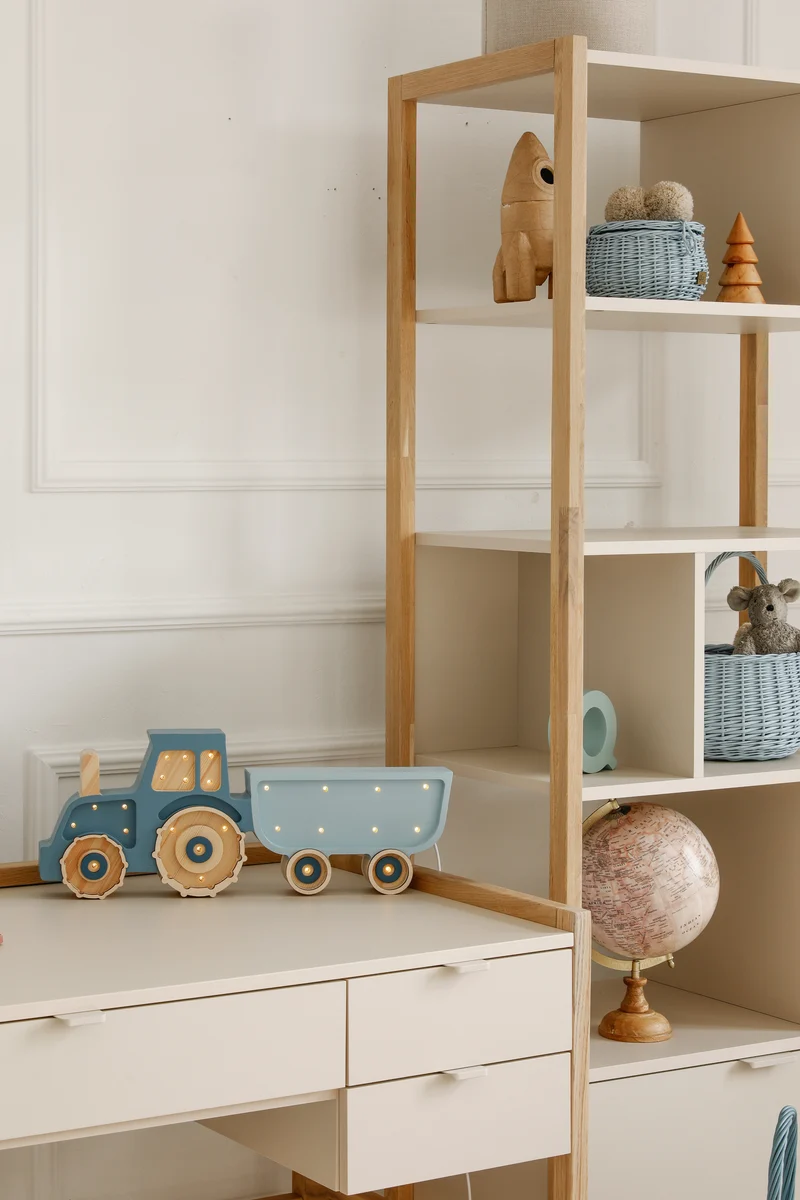 Little Lights Tractor Night Light | Blue