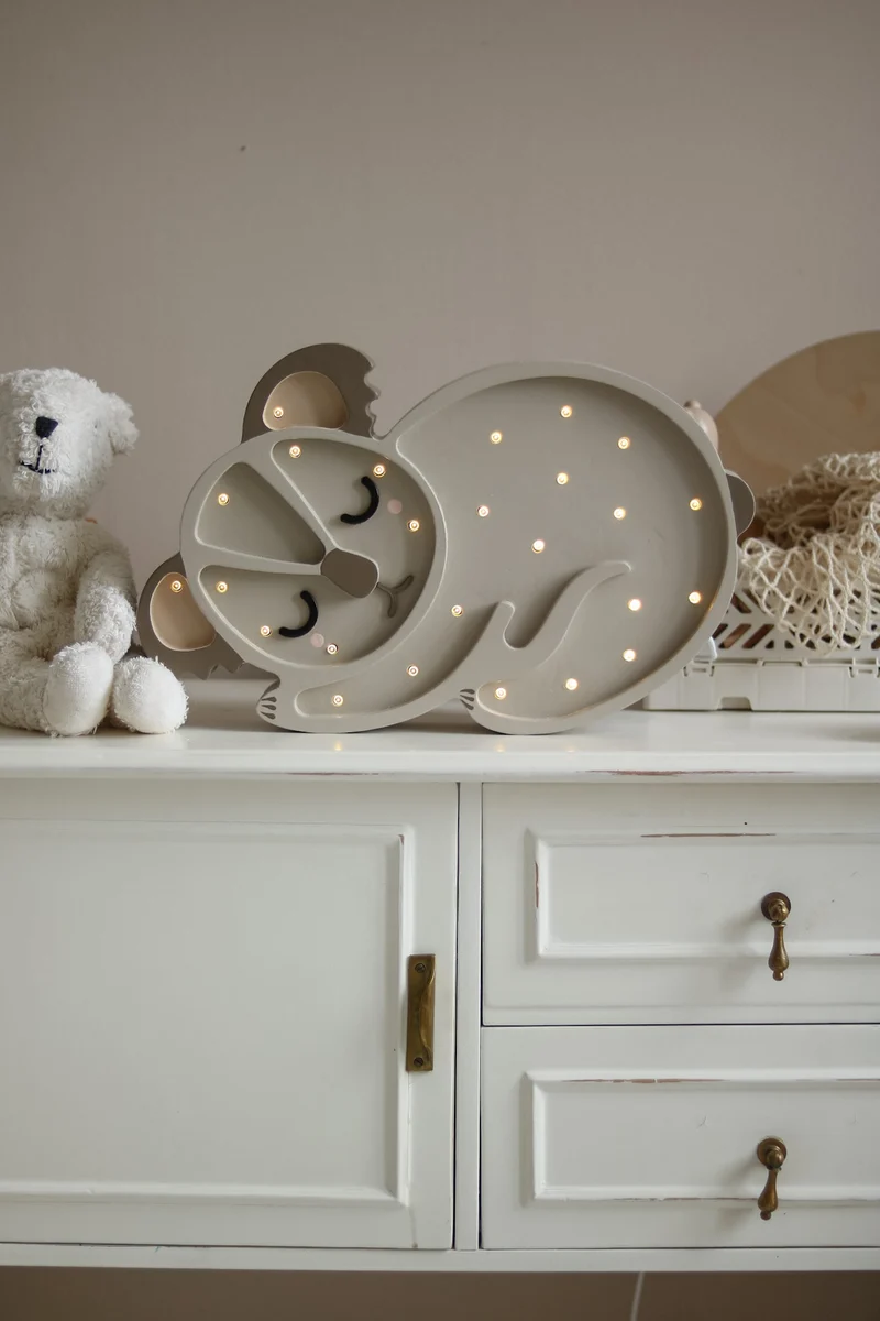 Little Lights Koala Night Light | Australian Greytint