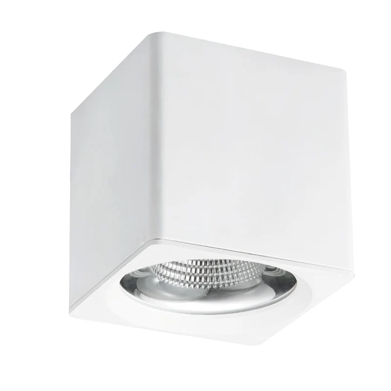 FraS / FraR LED-Anbau-Downlight – rund oder quadratisch