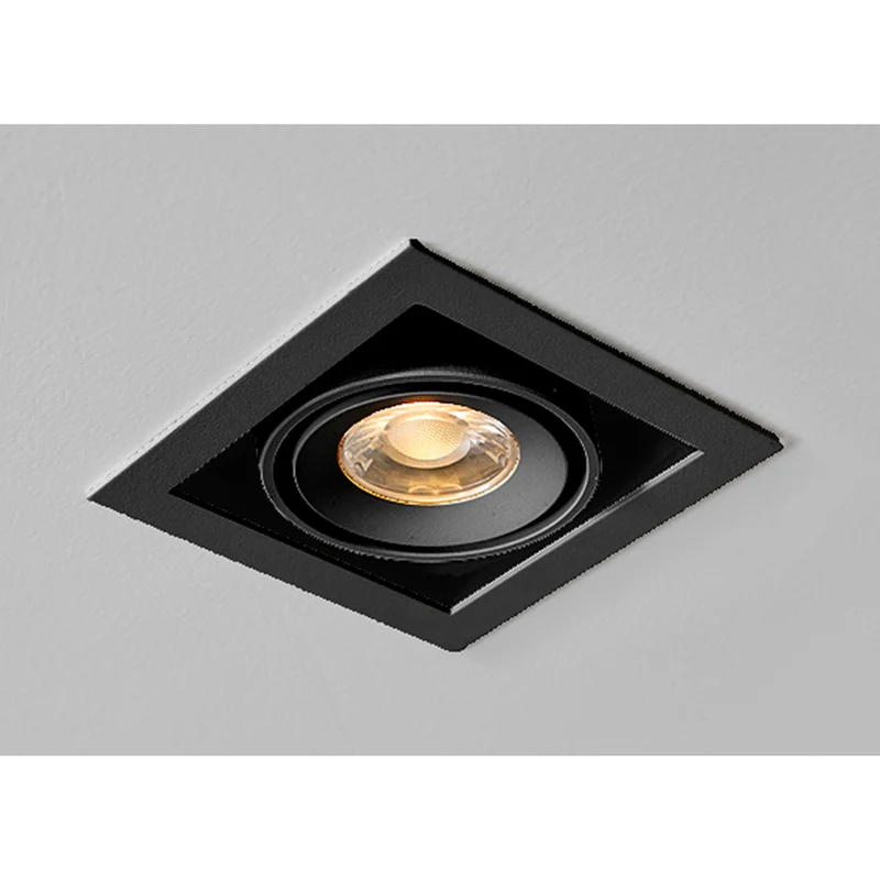 CUBE SLIM LED-Einbauspots – 52 mm Einbautiefe, 1 bis 3 Spots