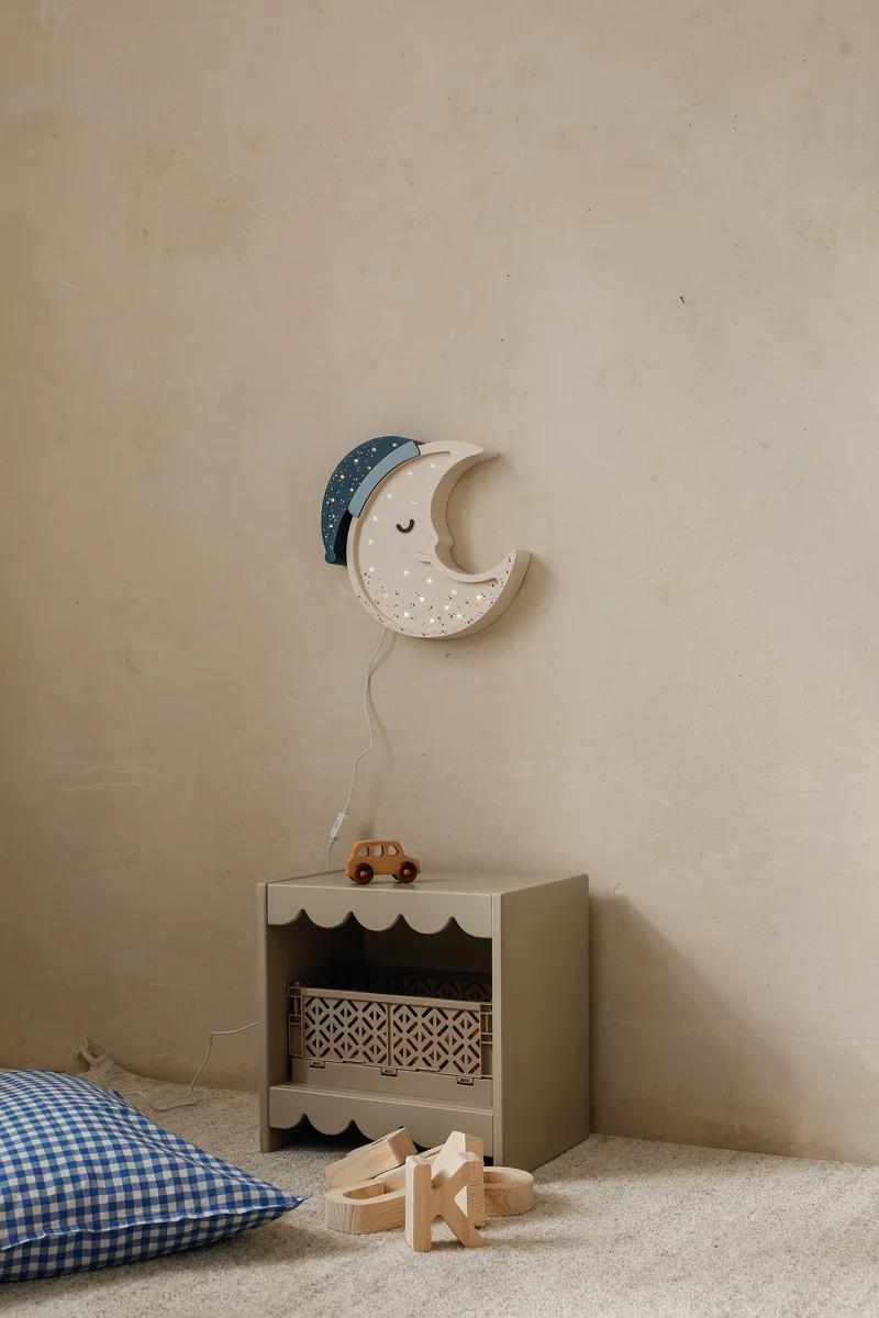Little Lights Moon Night Light | Midnight Blue