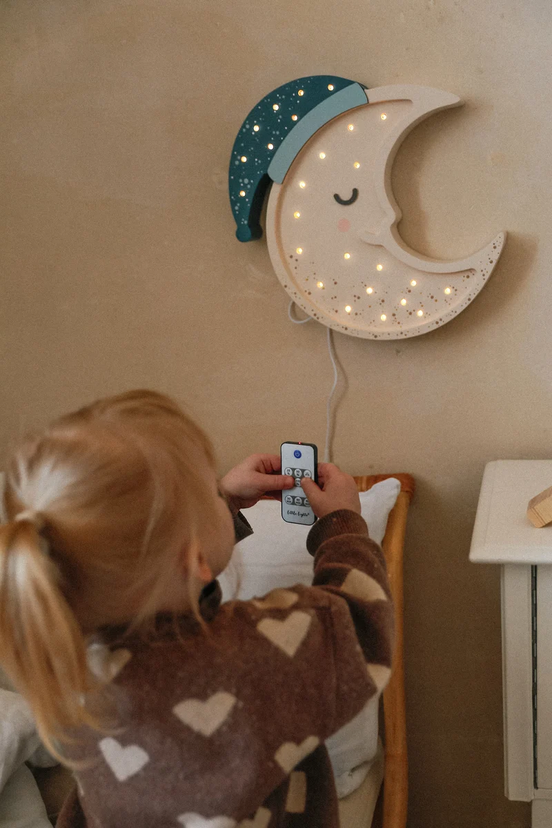 Little Lights Moon Night Light | Midnight Blue