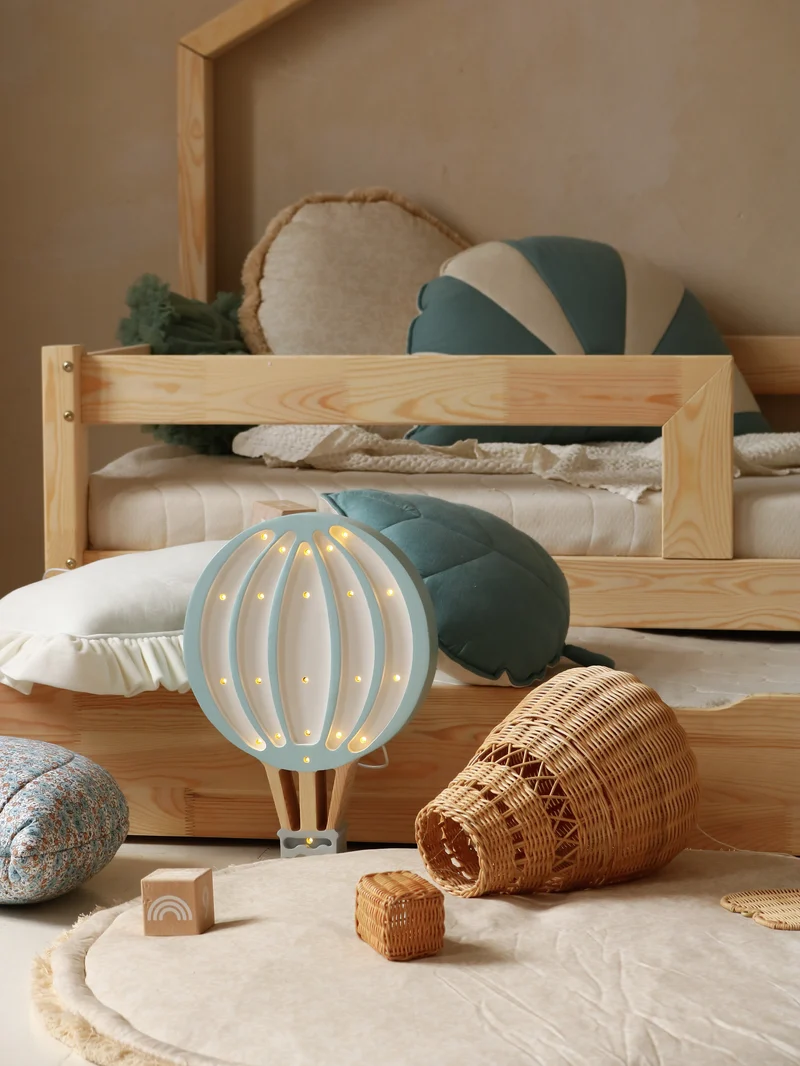 Little Lights Hot Air Balloon Night Light | Blue Sky