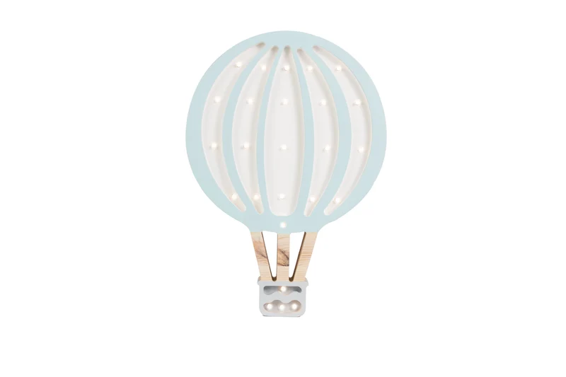 Little Lights Hot Air Balloon Night Light | Blue Sky