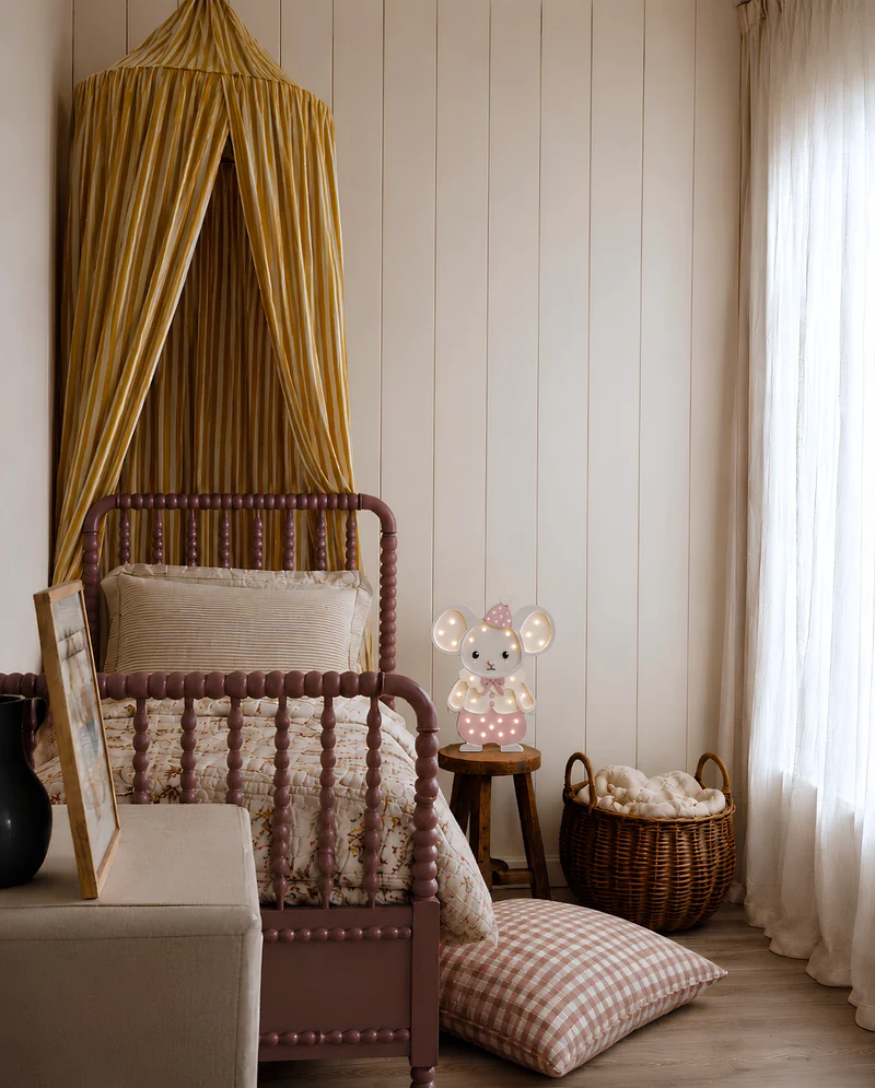 Little Lights Rose the Mouse | Dusty Pink