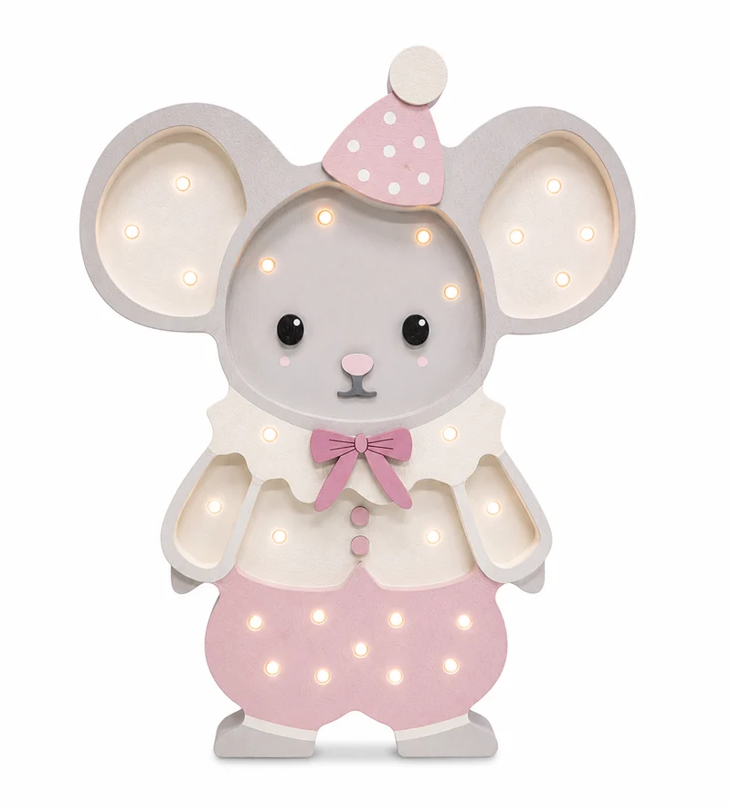 Little Lights Rose the Mouse | Dusty Pink