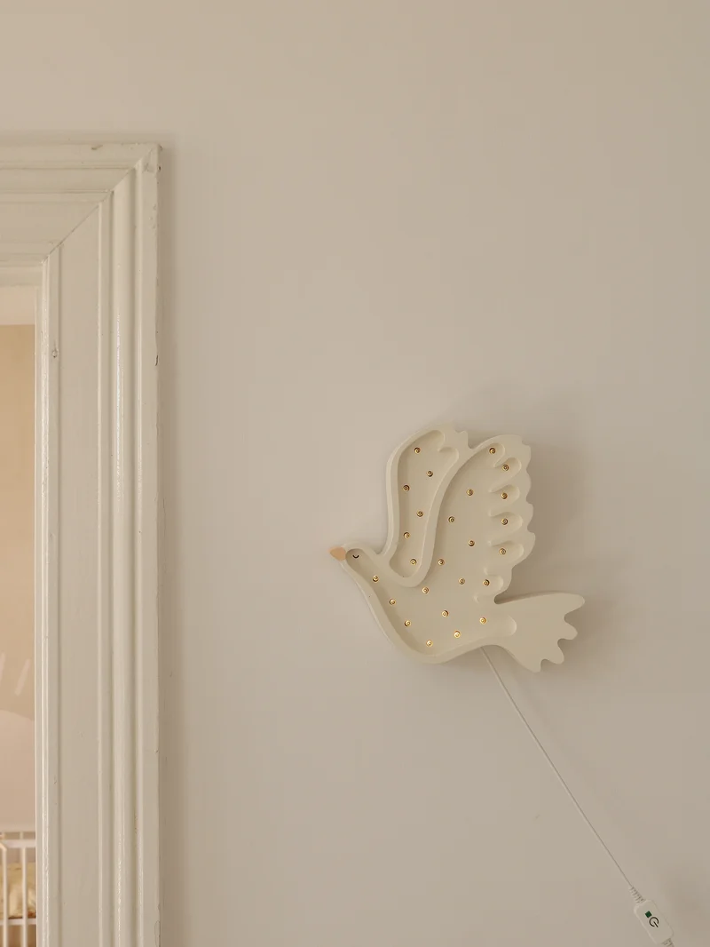 Little Lights Dove Night Light | White