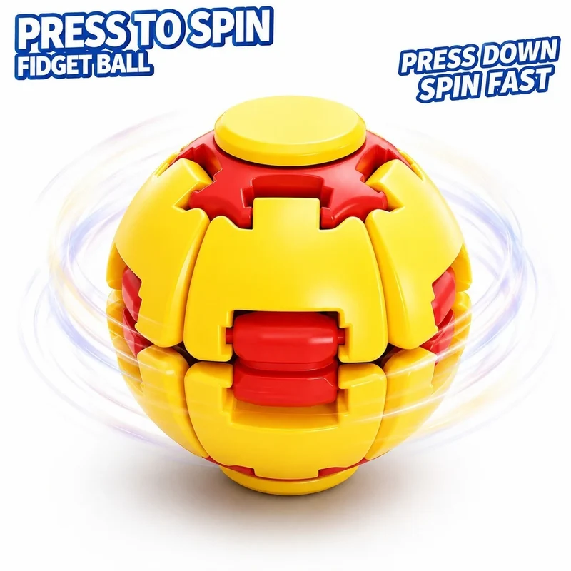 Fidget Spinner Kreisel Finger Gyro Drehspielzeug Anti Stress Büro Geschenk
