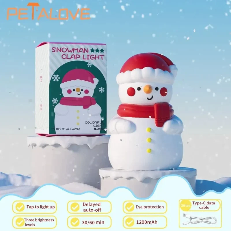 Veilleuse bonhomme de neige - FrostLuz
