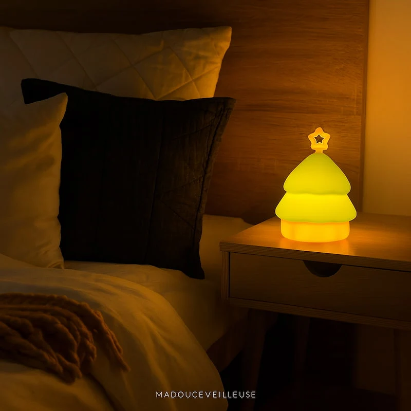 Veilleuse sapin noel silicone - LumiSapin
