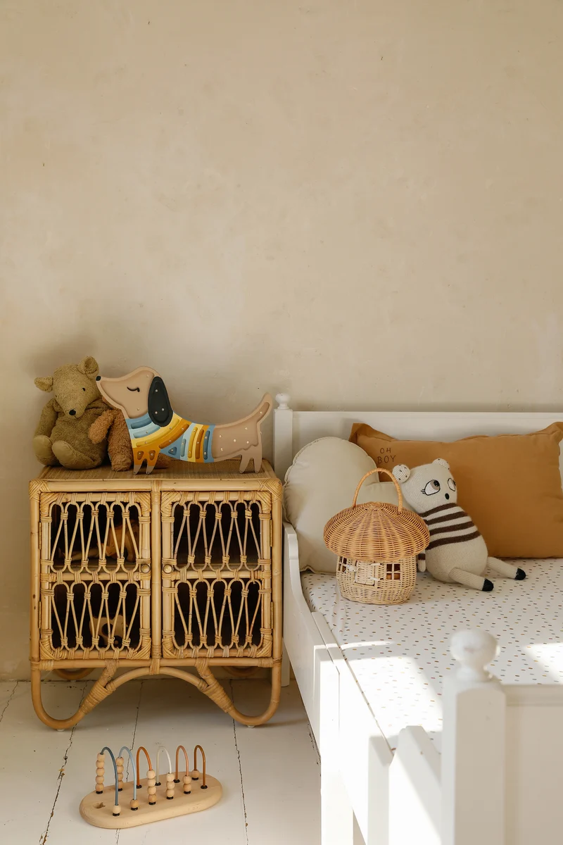 Little Lights Puppy Dachshund Night Light | Cracow Stripes