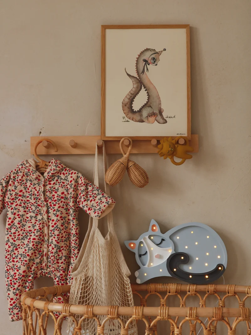 Little Lights Cat Night Light | Gray