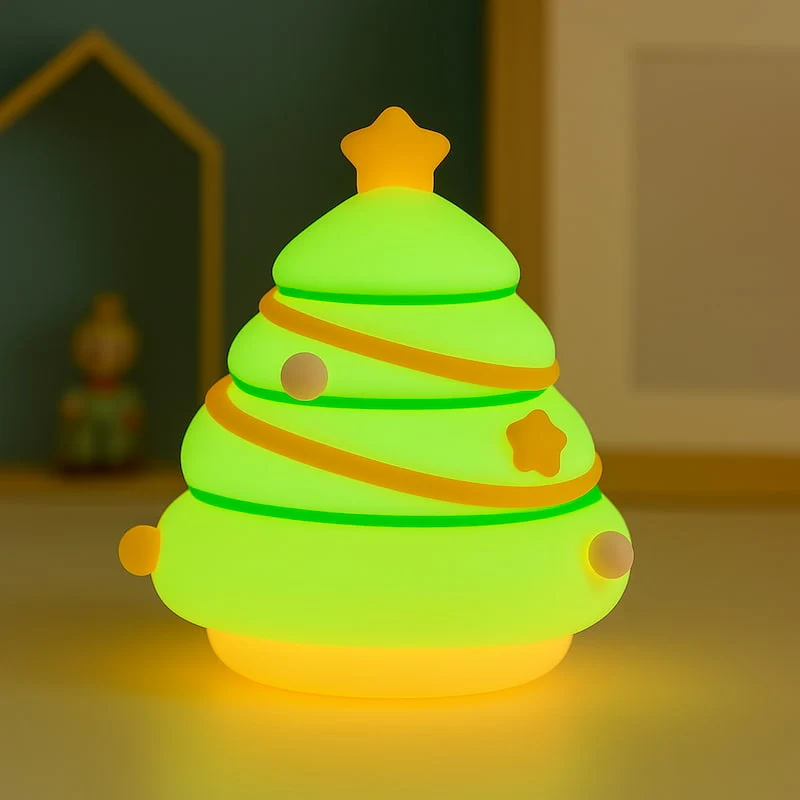 Veilleuse sapin de Noël en silicone - SapiLumi