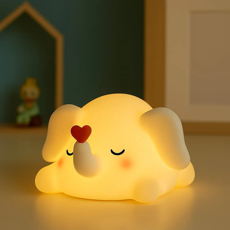 Veilleuse éléphant silicone - EleLight