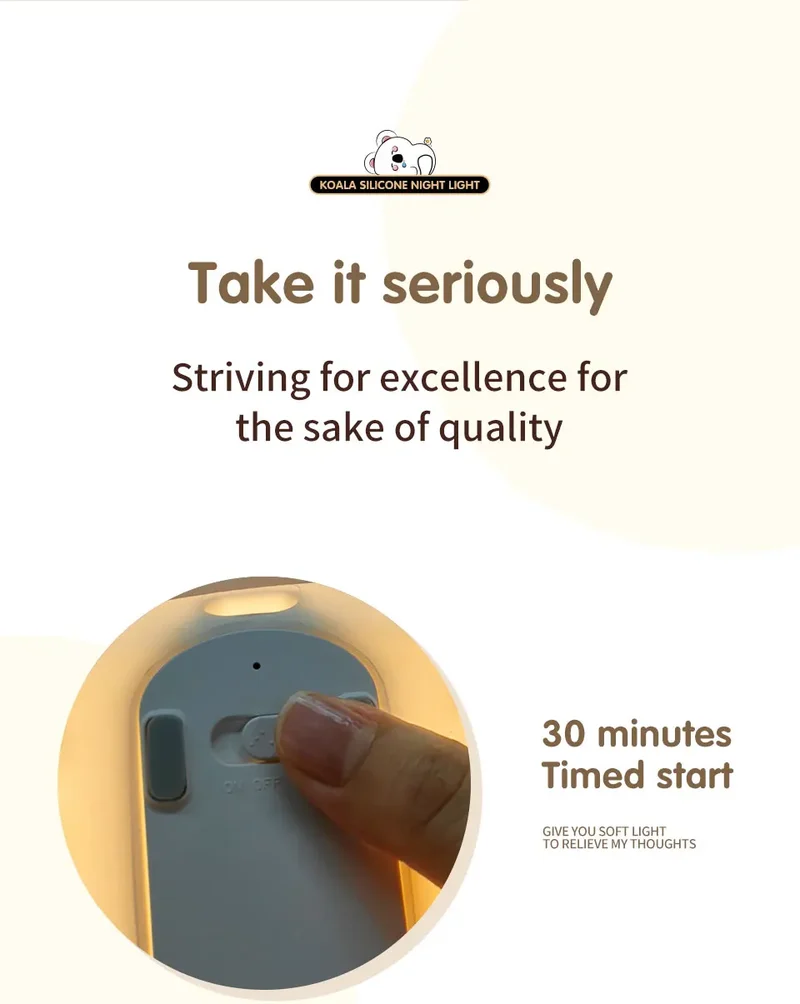 Veilleuse éléphant silicone - EleLight