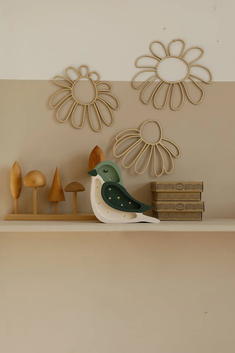Little Lights Bird Mini Night Light | Pistachio Cream