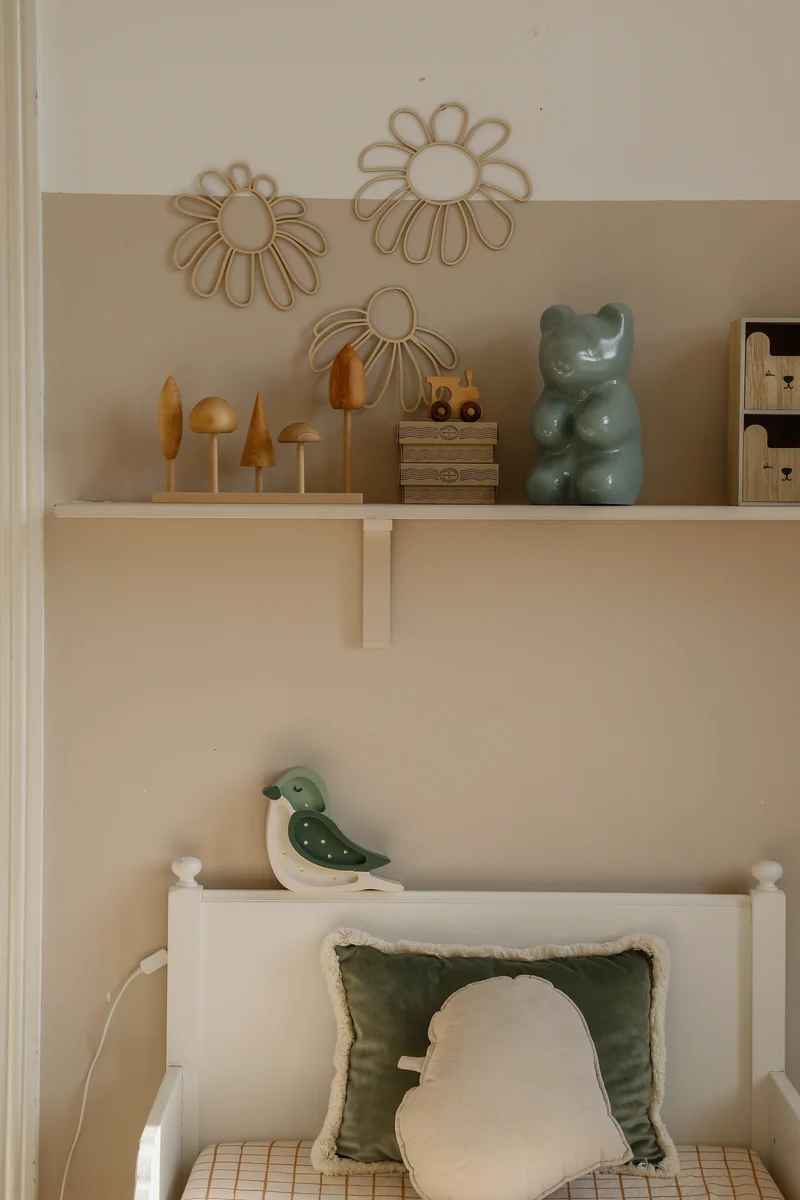 Little Lights Bird Mini Night Light | Pistachio Cream