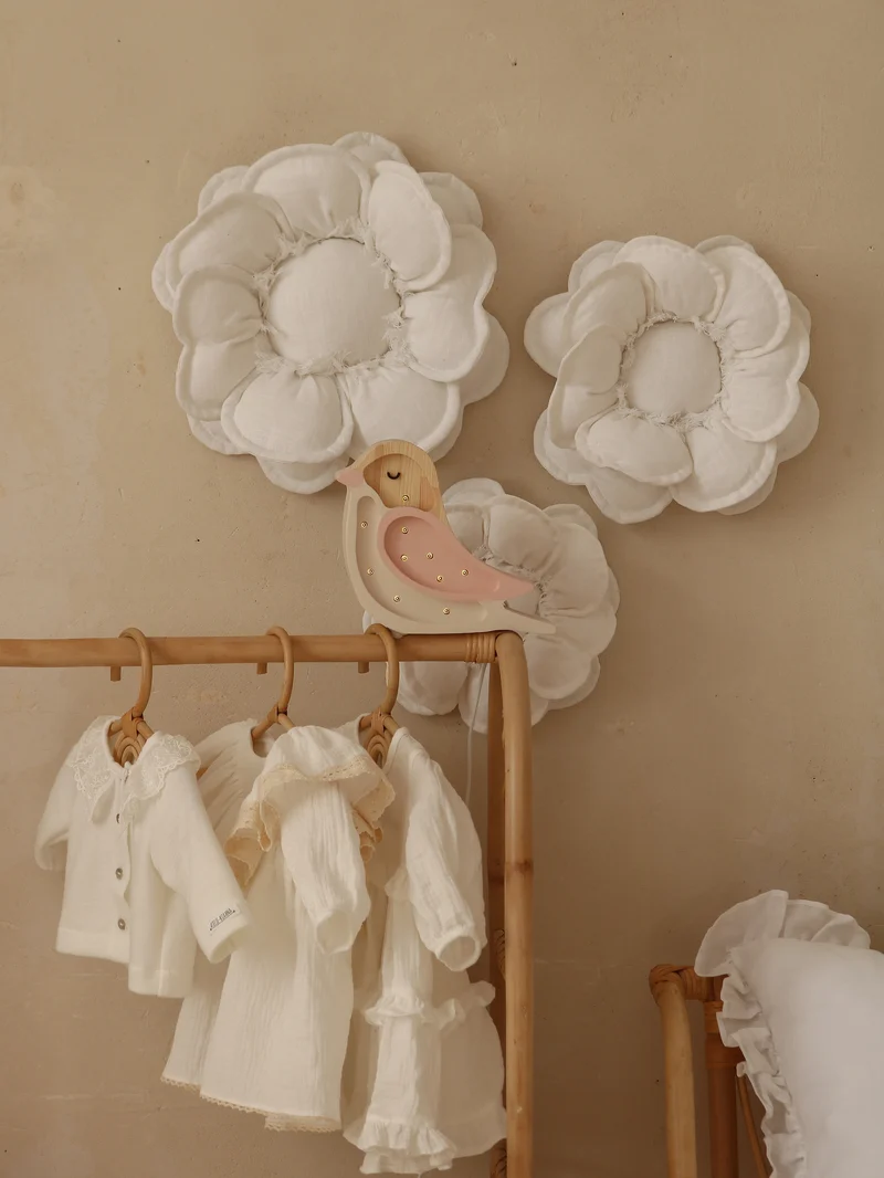 Little Lights Bird Mini Night Light | Strawberry Cream