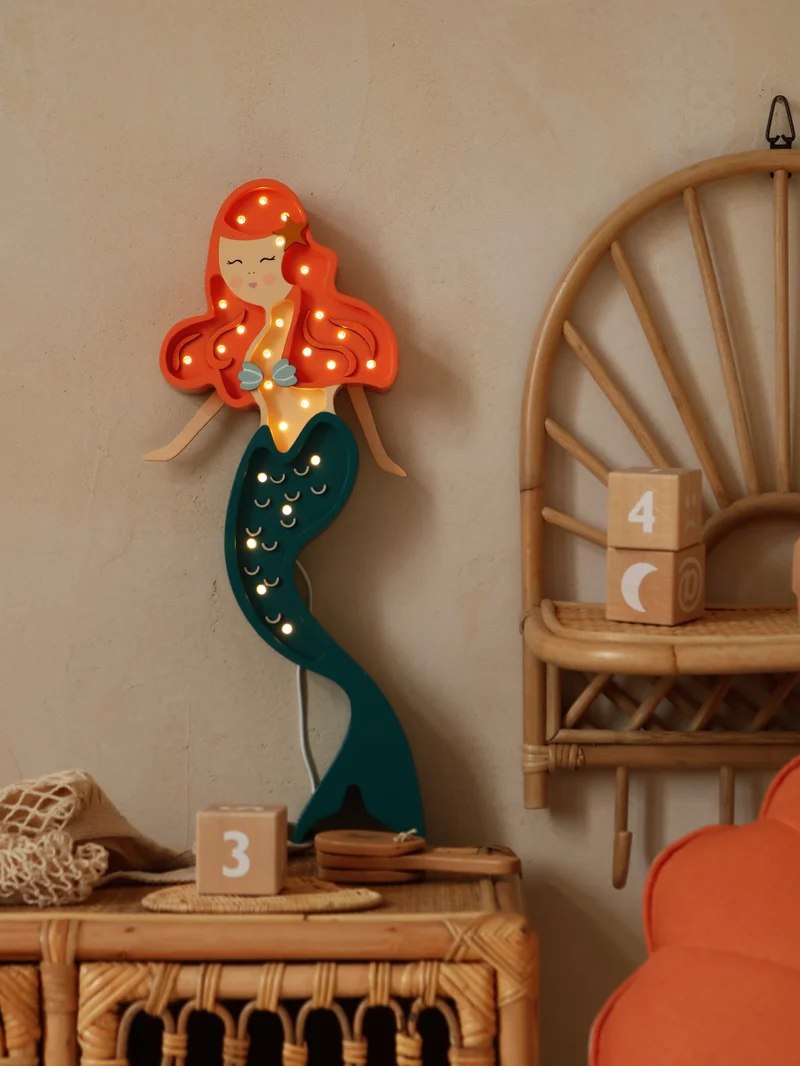 Little Lights Mermaid Night Light | Ariel