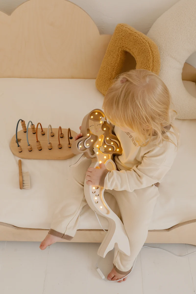 Little Lights Mermaid Night Light | Coffee