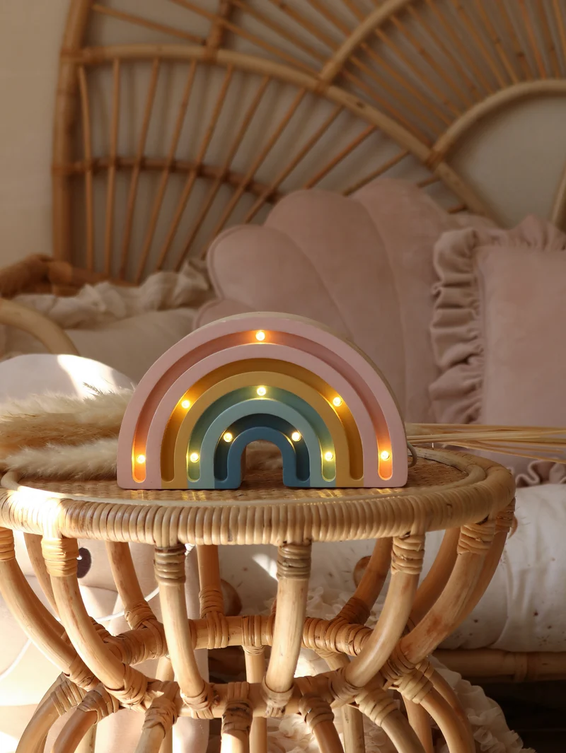 Little Lights Rainbow Mini Night Lights | Retro