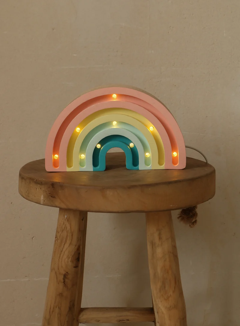 Little Lights Rainbow Mini Night Light | Pastel