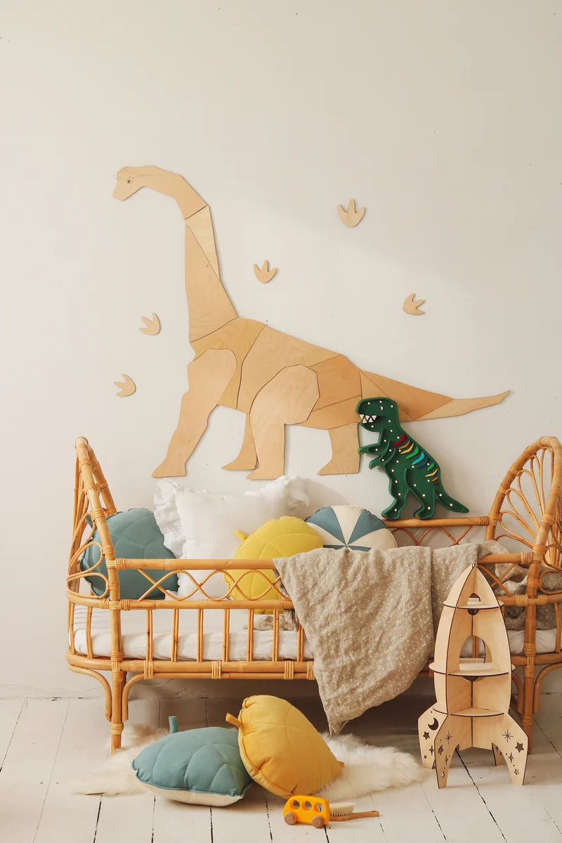 Little Lights Dino T.Rex Night Light | Rainbow Green