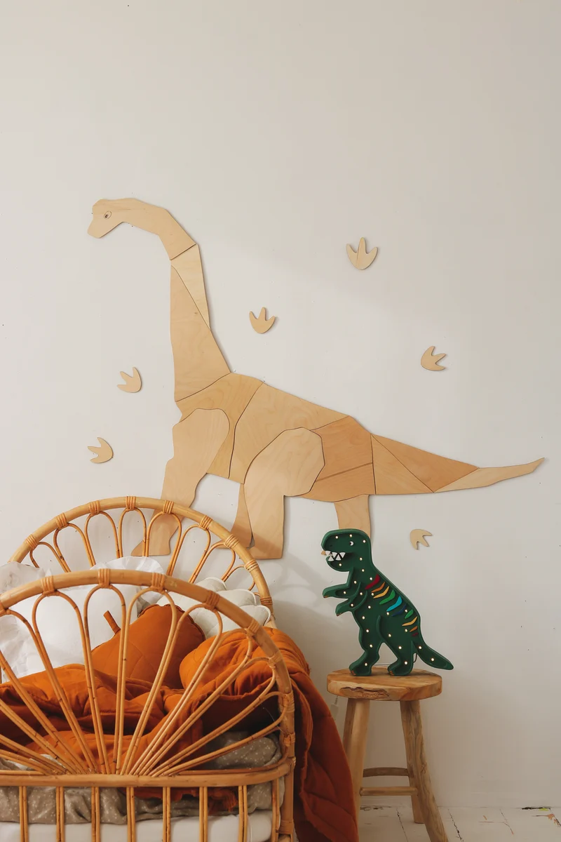 Little Lights Dino T.Rex Night Light | Rainbow Green