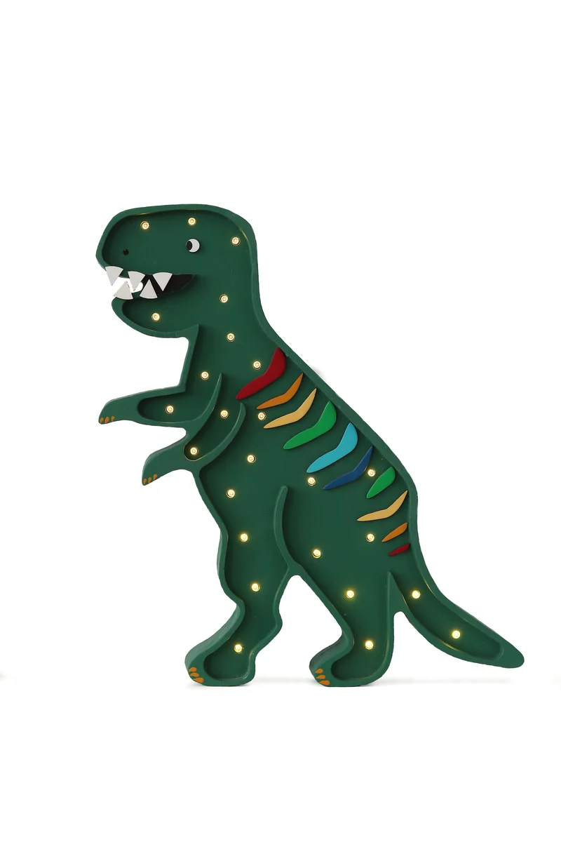 Little Lights Dino T.Rex Night Light | Rainbow Green