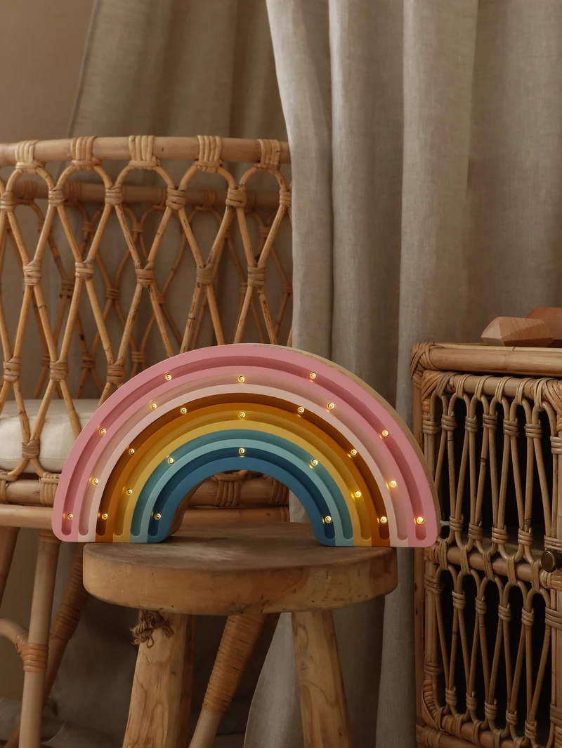 Little Lights Rainbow Night Light | Retro