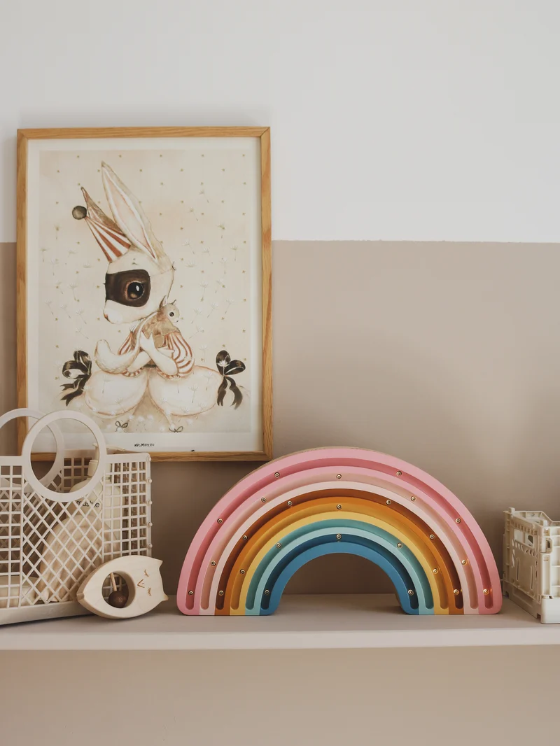 Little Lights Rainbow Night Light | Retro