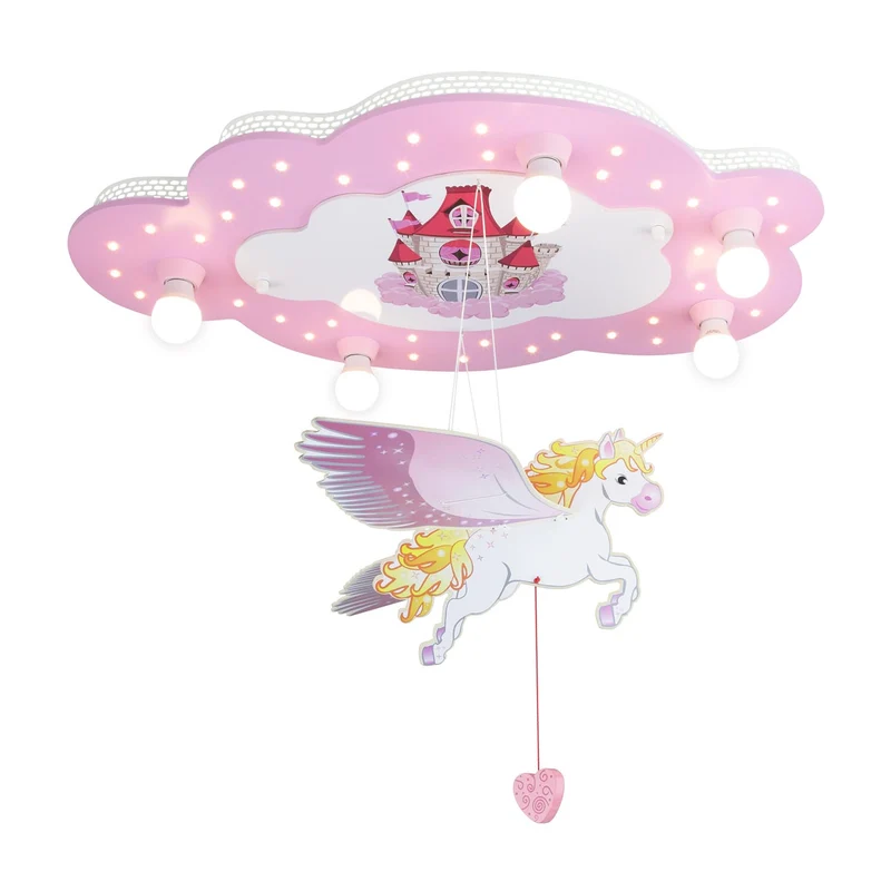 Bildwolke "Schloß mit Einhorn"