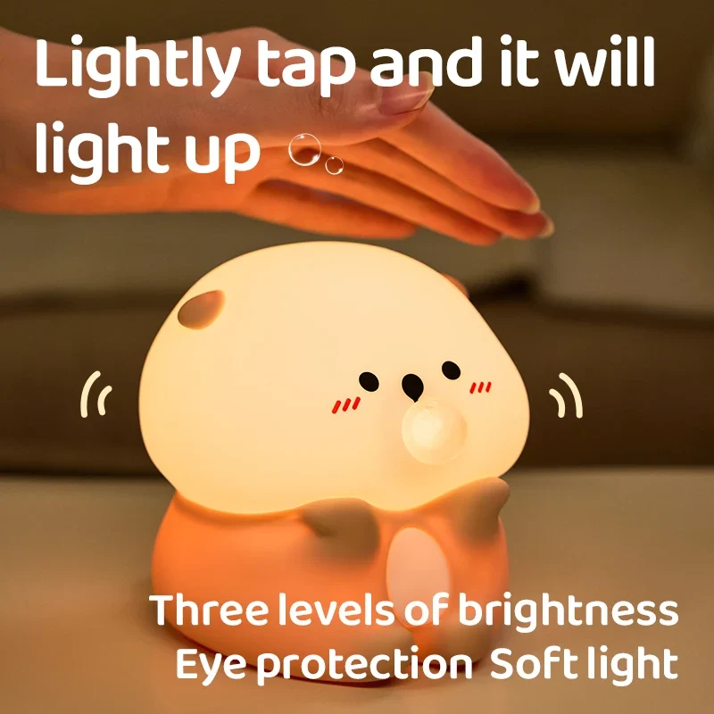 Veilleuse loutre bébé - OttGlow