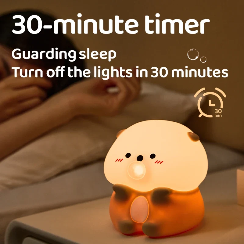Veilleuse loutre bébé - OttGlow