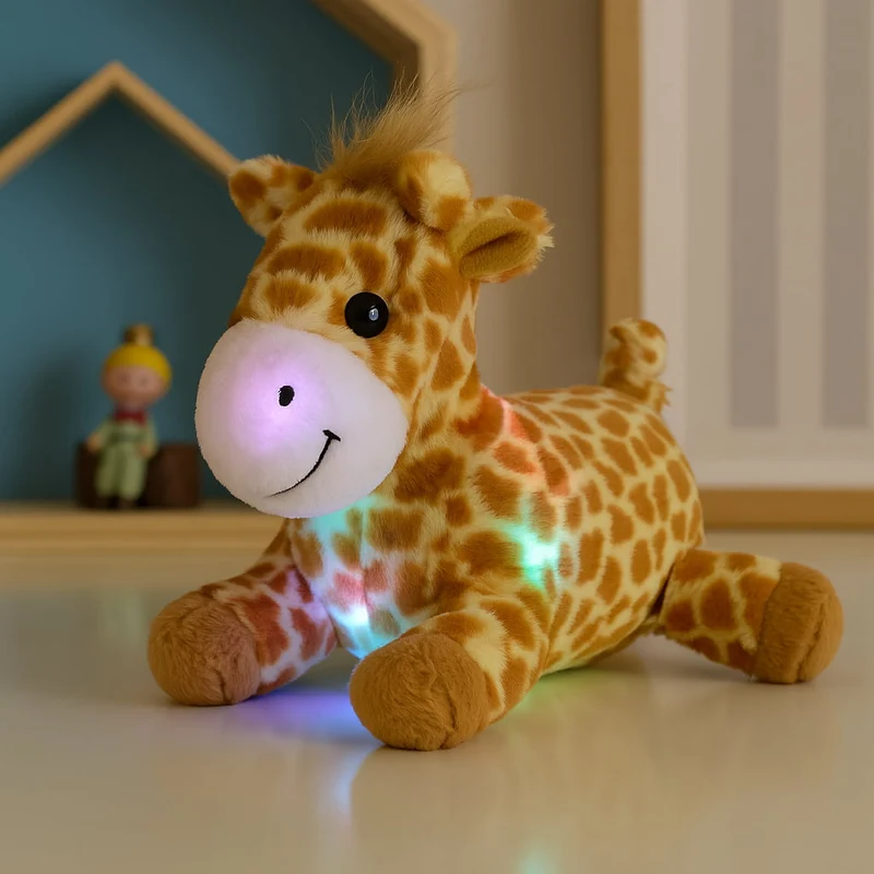 Veilleuse peluche girafe - Giraflumi