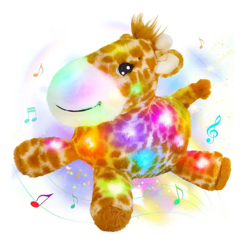 Veilleuse peluche girafe - Giraflumi