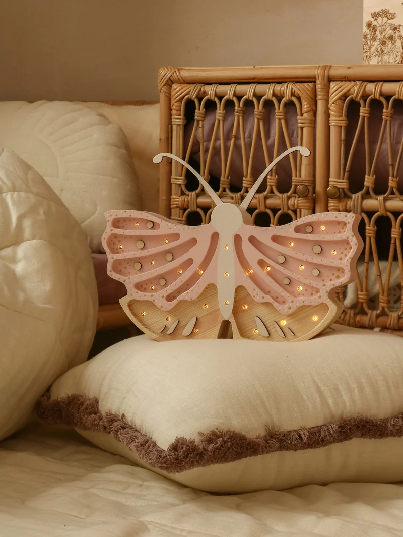 Little Lights Butterfly Night Light | Strawberry Cream