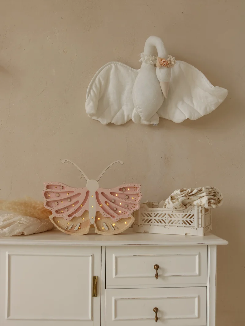Little Lights Butterfly Night Light | Strawberry Cream