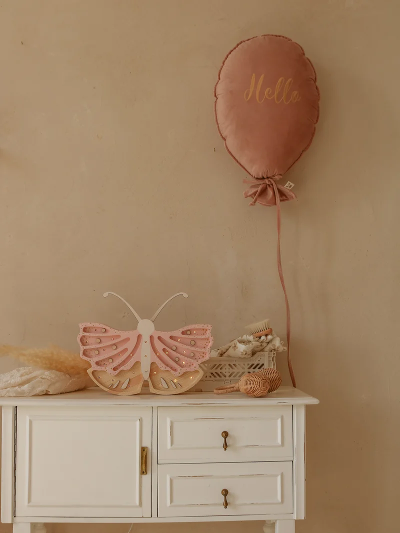 Little Lights Butterfly Night Light | Strawberry Cream