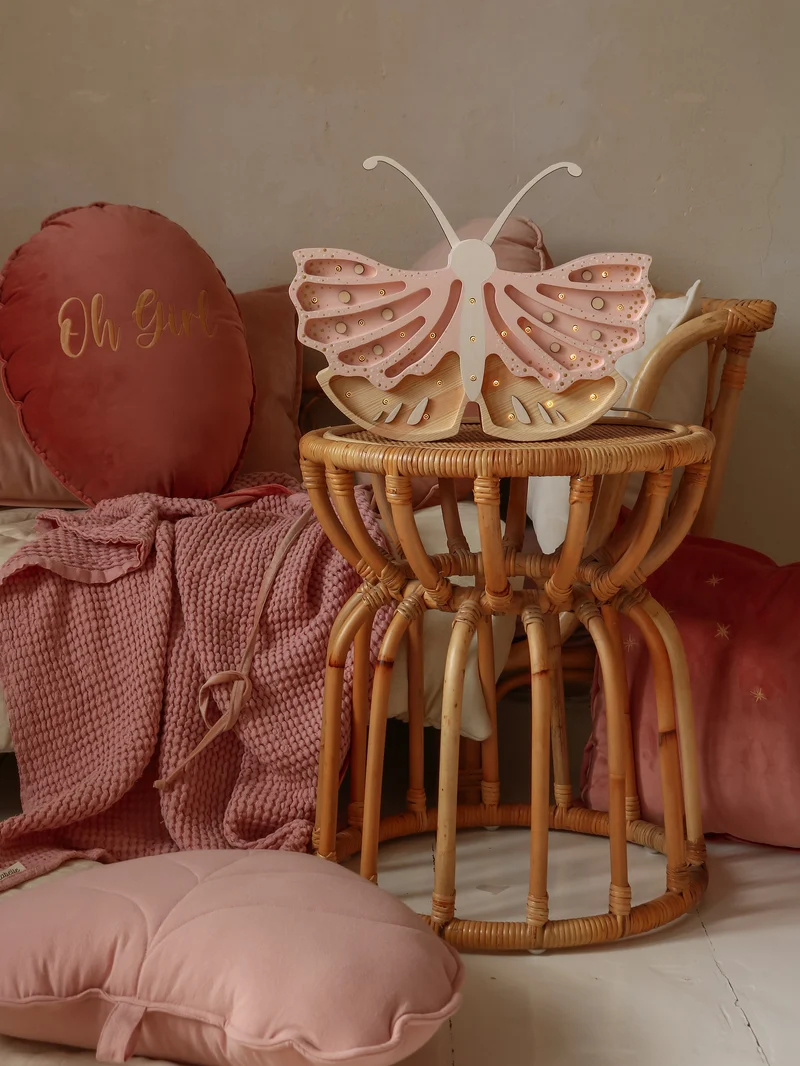 Little Lights Butterfly Night Light | Strawberry Cream