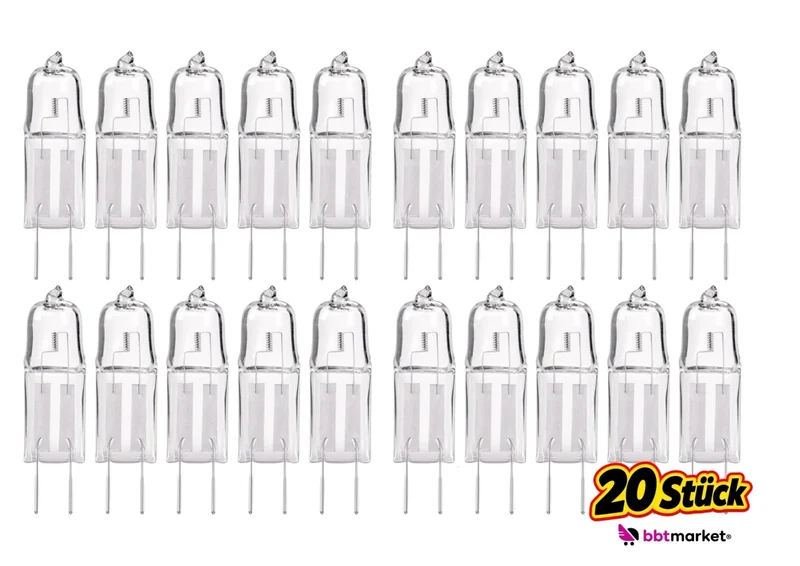 Osram Halogenlampe GY6.35 50W 12V Warmweiß Dimmbar Halogen Stiftsockellampe