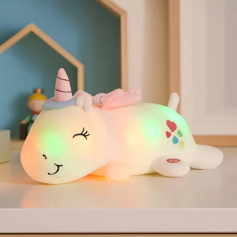 Veilleuse peluche licorne - Magilumi