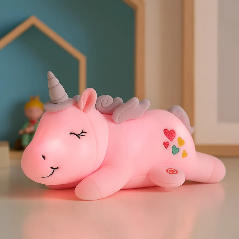 Veilleuse peluche licorne - Magilumi