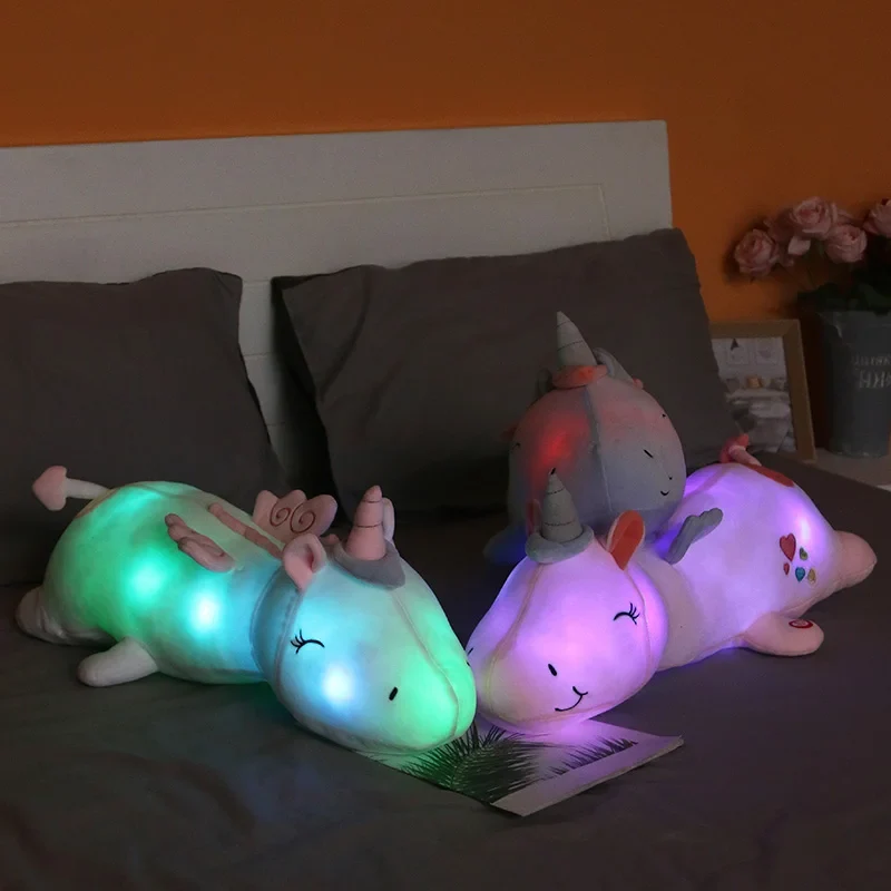 Veilleuse peluche licorne - Magilumi