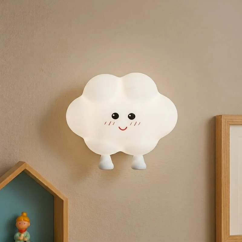 Veilleuse nuage murale en Silicone - CloudyLight