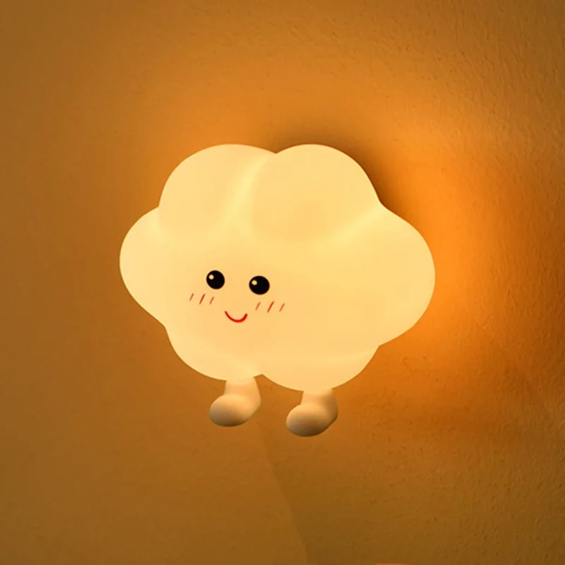Veilleuse nuage murale en Silicone - CloudyLight
