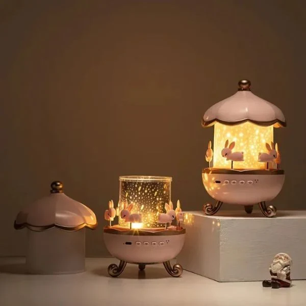 Veilleuse carrousel rotatif - DreamSpin
