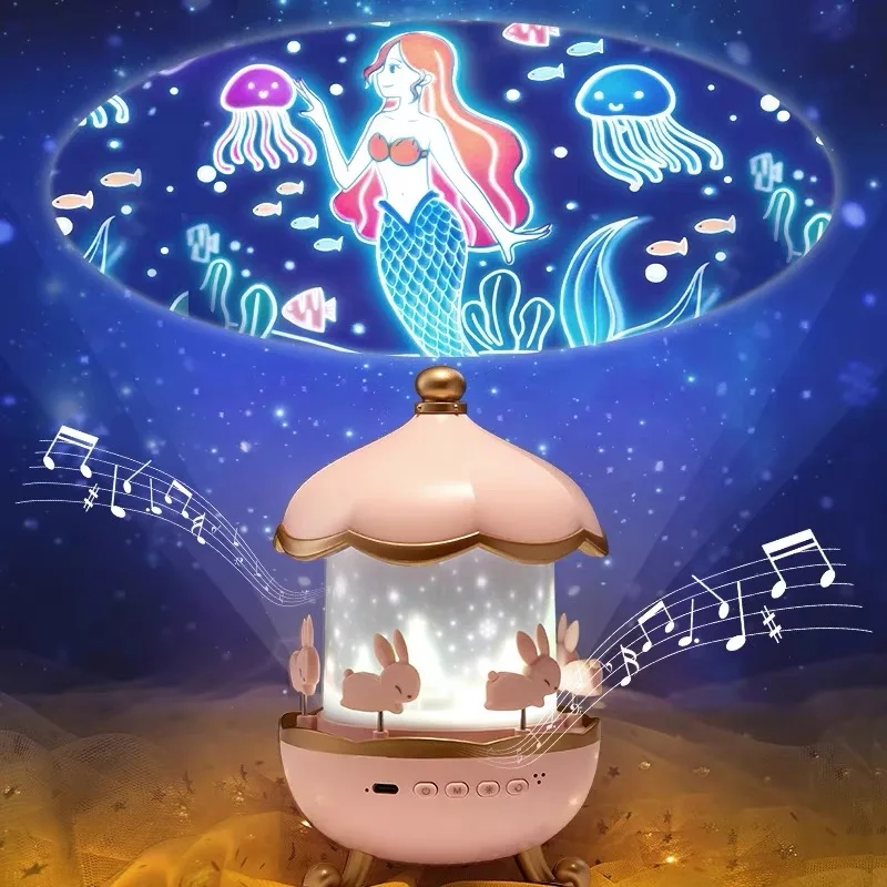 Veilleuse carrousel rotatif - DreamSpin