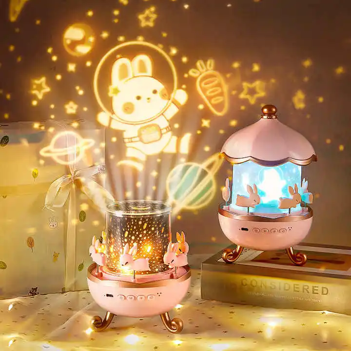 Veilleuse carrousel rotatif - DreamSpin