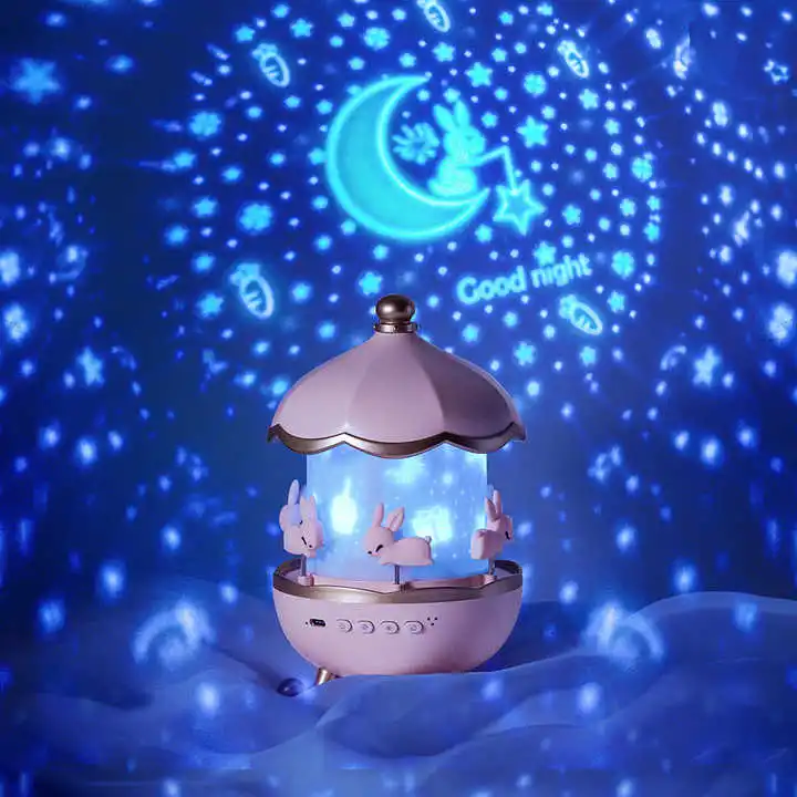 Veilleuse carrousel rotatif - DreamSpin